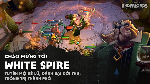 game chiến thuật - Dota Underlords